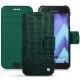 Samsung Galaxy A5 (2017) leather case - Crocodile pino