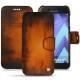 Housse cuir Samsung Galaxy A5 (2017) - Fauve Patine