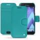 Housse cuir Samsung Galaxy A5 (2017) - Bleu fluo