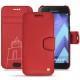 Samsung Galaxy A5 (2017) leather case - Rouge troupelenc