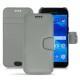 Housse cuir Samsung Galaxy A3 (2017) - Gris PU