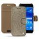 Housse cuir Samsung Galaxy A3 (2017) - Autruche desert