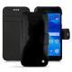 Housse cuir Samsung Galaxy A3 (2017) - Onyx ( Bologna Hi Gloss - Black ) 