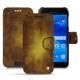 Housse cuir Samsung Galaxy A3 (2017) - Doré Patine