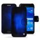 Housse cuir Samsung Galaxy A3 (2017) - Bleu Patine