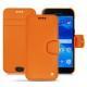 Capa em pele Samsung Galaxy A3  (2017) - Orange fluo