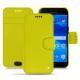 Samsung Galaxy A3 (2017) leather case - Jaune fluo