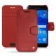 Custodia in pelle Samsung Galaxy A3 (2017) - Cerise vintage ( Pantone 185C ) 
