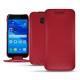 Housse cuir Samsung Galaxy A3 (2017) - Rouge PU