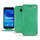 Custodia in pelle Samsung Galaxy A3 (2017) - Menthe vintage ( Pantone 562C ) 