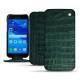 Housse cuir Samsung Galaxy A3 (2017) - Crocodile pino