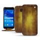 Samsung Galaxy A3 (2017) leather case - Doré Patine
