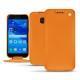 Custodia in pelle Samsung Galaxy A3 (2017) - Orange ( Nappa - Pantone 1495U ) 