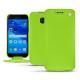 Custodia in pelle Samsung Galaxy A3 (2017) - Vert fluo