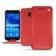 Housse cuir Samsung Galaxy A3 (2017) - Rouge troupelenc