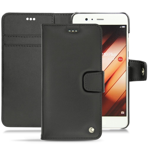 Huawei P10 Plus leather case - Noir ( Nappa - Black ) 