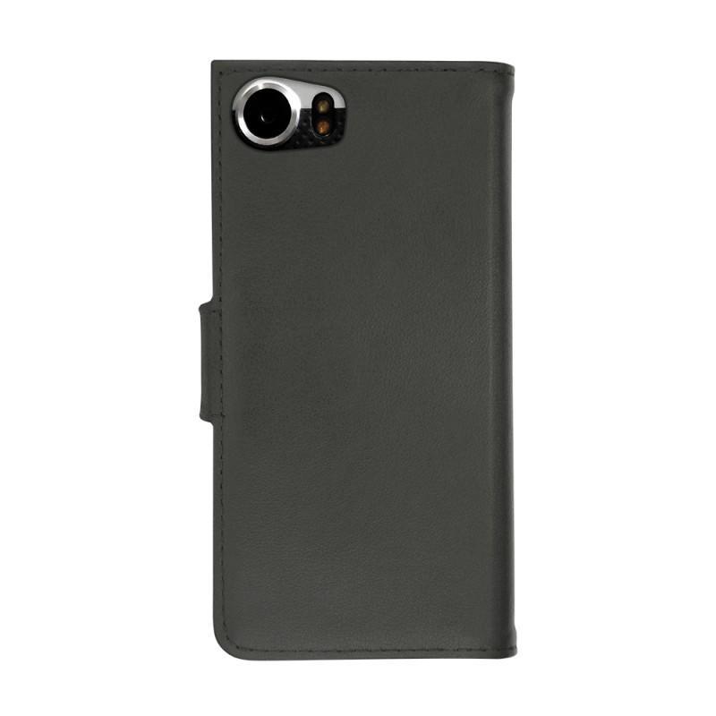 Capa em pele Blackberry Keyone