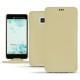 Capa em pele HTC U Ultra - Beige PU