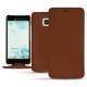 HTC U Ultra leather case - Marron PU