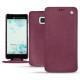 Capa em pele HTC U Ultra - Prune vintage ( Pantone 512C ) 