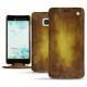 HTC U Ultra leather case - Doré Patine