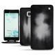 HTC U Ultra leather case - Gris Patine