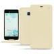 Housse cuir HTC U Ultra - Beige ( Nappa - Pantone 7502C ) 