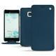 レザーケース HTC U Ultra - Blu mediterran