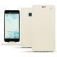 Funda de piel HTC U Ultra - Ivoire ( Sleek P C12 - White ) 