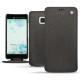 Funda de piel HTC U Ultra - Anthracite ( Pantone 424C ) 