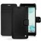 レザーケース HTC U Ultra - Ebène ( Sleek P C12 - Black ) 