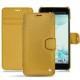 Housse cuir HTC U Ultra - Mimosa ( Pantone 141C ) 