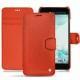 Housse cuir HTC U Ultra - Papaye ( Pantone 180C ) 