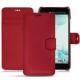 Housse cuir HTC U Ultra - Rouge PU