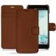 Capa em pele HTC U Ultra - Marron PU