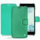 レザーケース HTC U Ultra - Menthe vintage ( Pantone 562C ) 