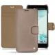 レザーケース HTC U Ultra - Taupe vintage ( Pantone 7530C ) 