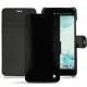 Housse cuir HTC U Ultra - Onyx ( Bologna Hi Gloss - Black ) 