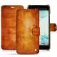 Custodia in pelle HTC U Ultra - Orange Patine
