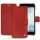 Custodia in pelle HTC U Ultra - Rouge ( Nappa - Pantone 199C ) 
