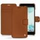 Housse cuir HTC U Ultra - Marron ( Nappa - Pantone 1615C ) 