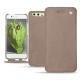 Custodia in pelle Huawei P10 - Taupe vintage ( Pantone 7530C ) 
