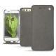 Huawei P10 leather case - Acier vintage ( Pantone 403C ) 