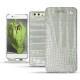 Custodia in pelle Huawei P10 - Crocodile milk