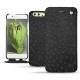 Huawei P10 leather case - Autruche nero