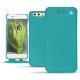 Custodia in pelle Huawei P10 - Bleu fluo