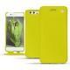 Lederschutzhülle Huawei P10 - Jaune fluo