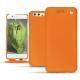 Huawei P10 leather case - Orange fluo