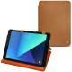 Samsung Galaxy Tab S3 9.7 leather case - Mandarine vintage ( Pantone 165C ) 
