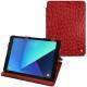 Housse cuir Samsung Galaxy Tab S3 9.7 - Autruche ciliegia